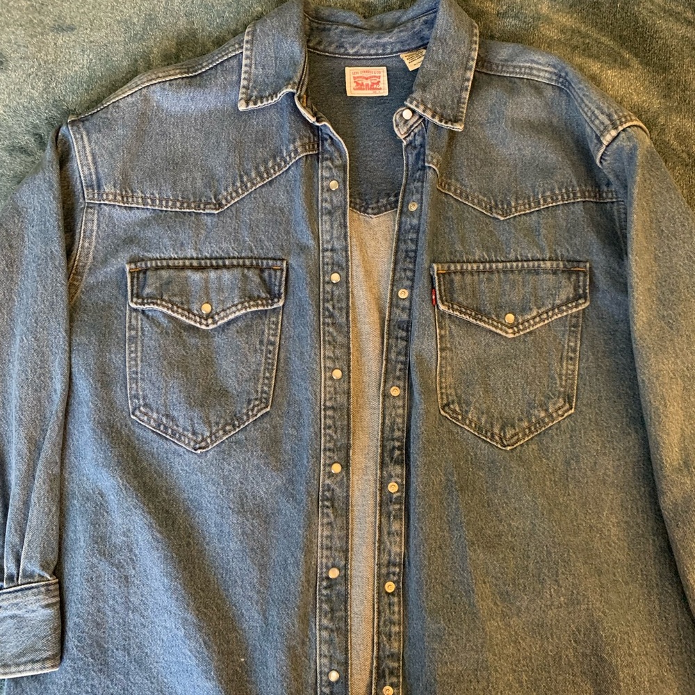 Levi’s Denim Button-Up